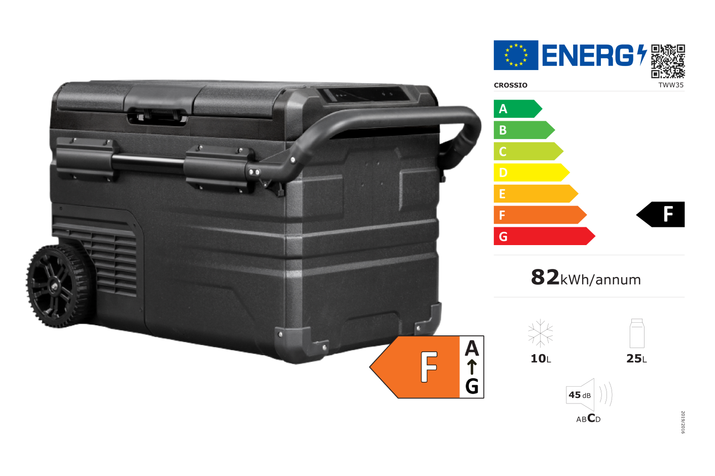 Cestovní kompresorová autochladnička CoolPower 35