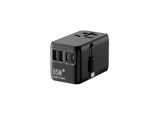 CROSSIO ChargeMe Adapter PLUS PD65W 2A+3C GaN III
