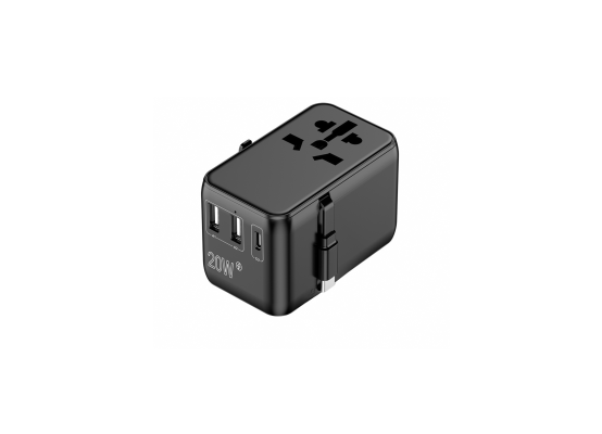 CROSSIO ChargeMe Adapter PLUS PD20W 2A+2C GaN III