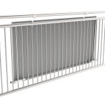 KSENG - Držák pro fotovoltaický panel na balkón