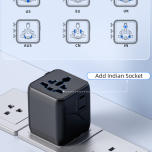 Cestovní adaptér CROSSIO ChargeMe Adapter