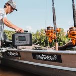 Rybář JakubHolubec s Crossio LifePower 600 na rybách