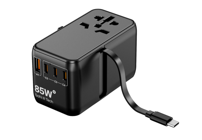 CROSSIO ChargeMe Adapter PLUS PD85W 2A+3C GaN III