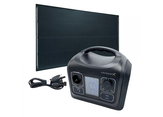 CROSSIO LifePower 600 + 1x SolarPower Rigid 180W 