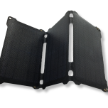 Solární nabíječka CROSSIO AllPower 21W a ukázka složení solárního panelu